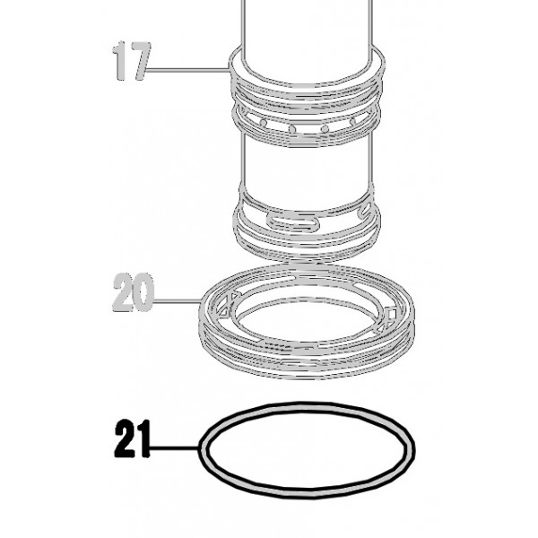 Запчасть 510 850 O-RING 73X3.55 Кольцо уплотнительное CN57R-21