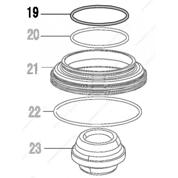 Запчасть 511 180 O-RING 72X3.2 Кольцо уплотнительное CN100R-19