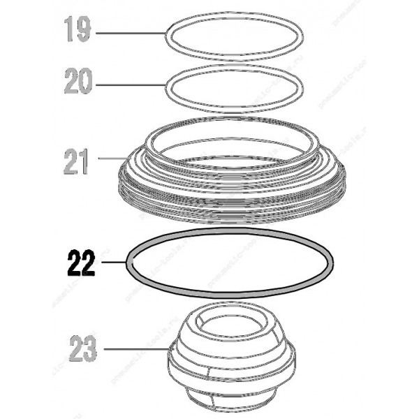 Запчасть 511 410 O-RING 108X3.5 Кольцо уплотнительное CN100R-22