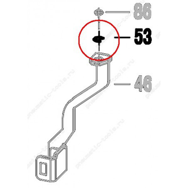 Запчасть 630 180 SNAP RING 4 Стопорное кольцо N851R-53