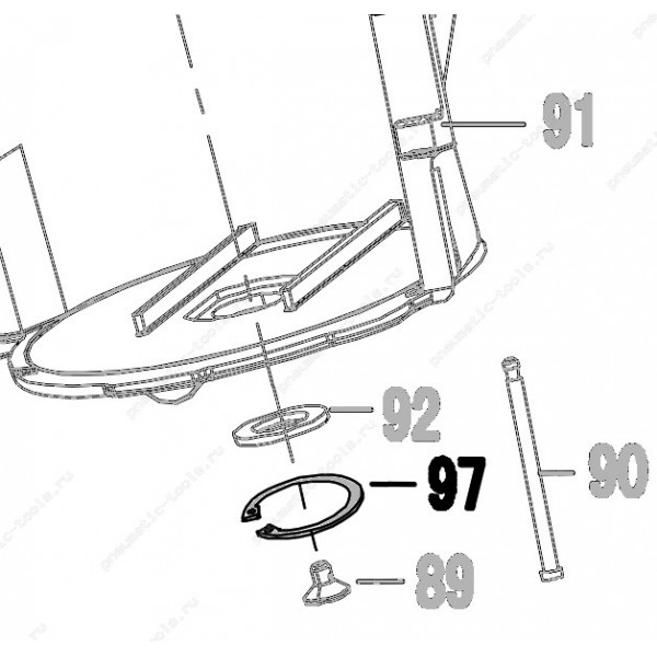 Запчасть 630 290 SNAP RING 17 Стопорное кольцо CN57R-80 CN80R-97 CN90R-97 CN100R-87