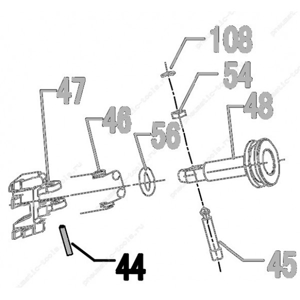 Запчасть 640 340 (21220) PIN  3X16 Штифт CN55R-43-63 CN57R-55-90 CN70R-39-72 CN80R-44-78 CN90R-44-78 CN100R-74